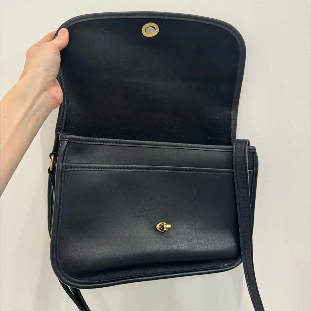 COACH Vintage Legacy 9790 City Bag in black leather